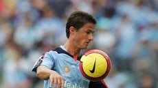 Sydney FC guest player Benito Carbone... failed to impact against the Roar.