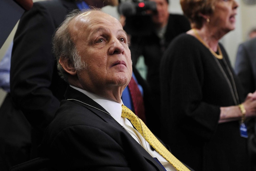 James Brady visits the White House