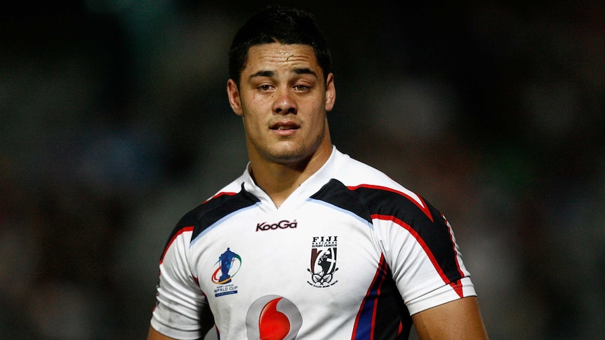 Jarryd Hayne representing Fiji