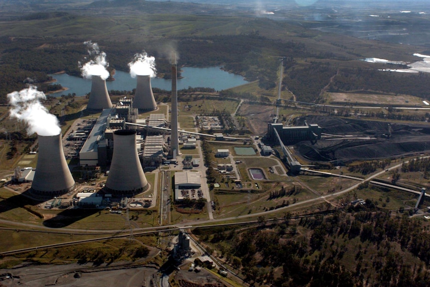 The Bayswater power station in the Hunter Valley near Newcastle.