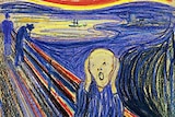 The pastel version of The Scream (1895), by Edvard Munch.