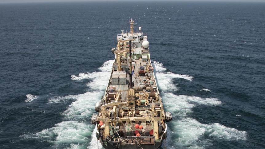 The dutch-owned trawler, FV Margiris