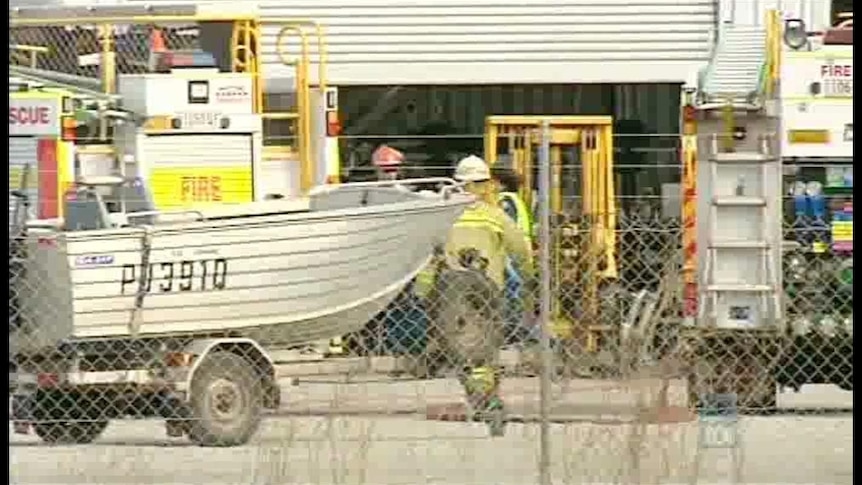 It is believed the man was killed when welding a fuel tank at a boat repair business in Paget in Mackay yesterday.