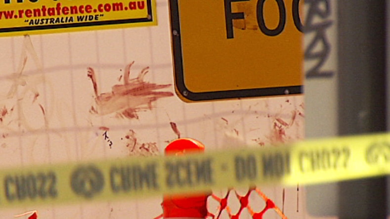 Adelaide police say blood found on a wall will be tested