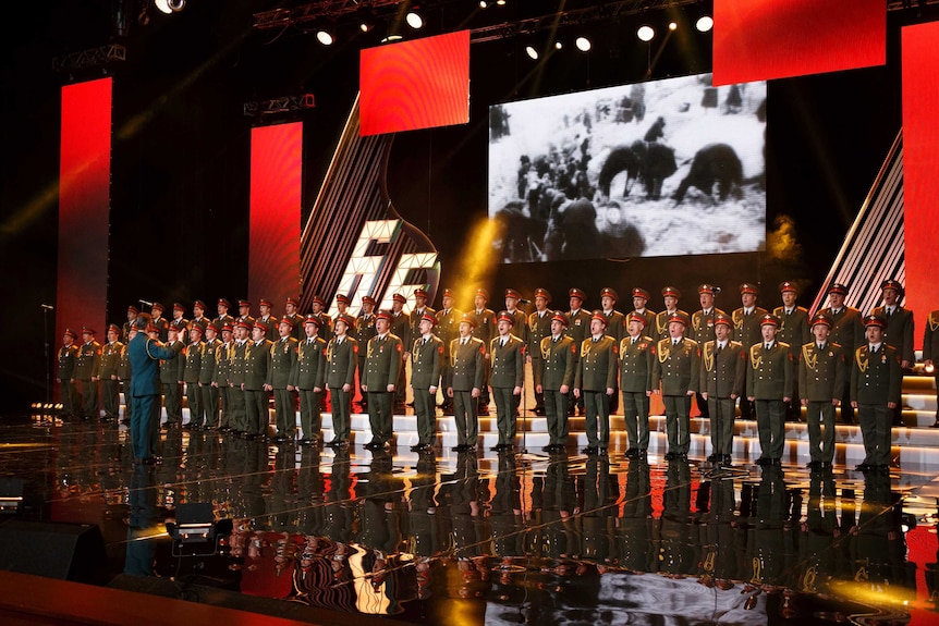 Alexandrov military choir performs in March