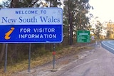 Welcome to NSW sign