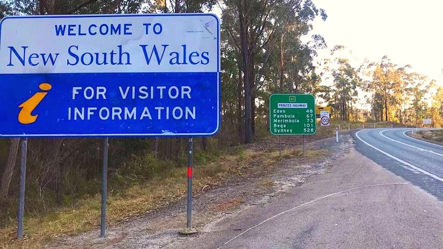 Welcome to NSW sign