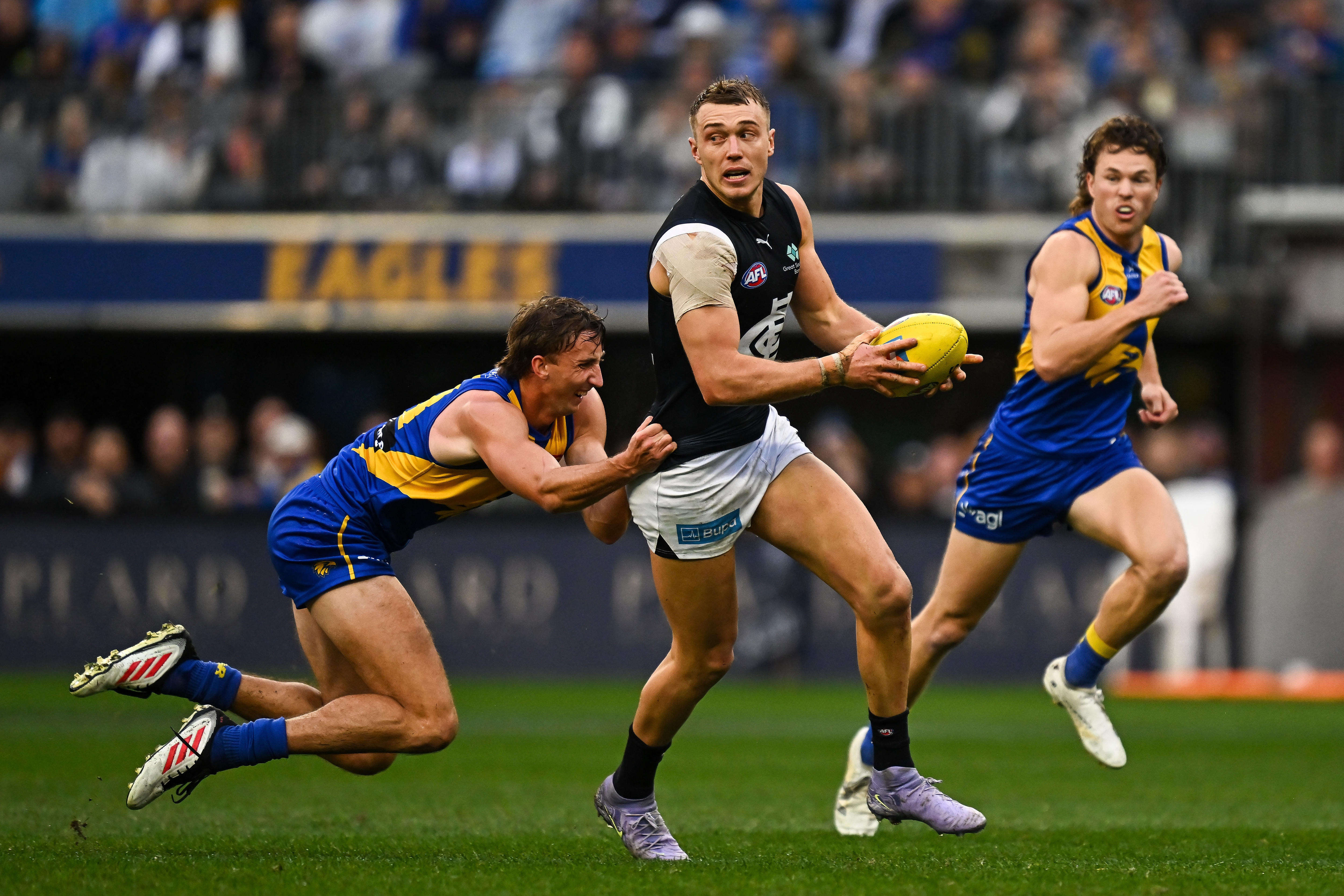 Live: Red-hot Blues host Eagles at Docklands ahead of Showdown 60