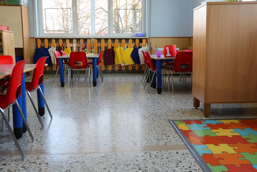 A generic image of a room in a childcare centre.
