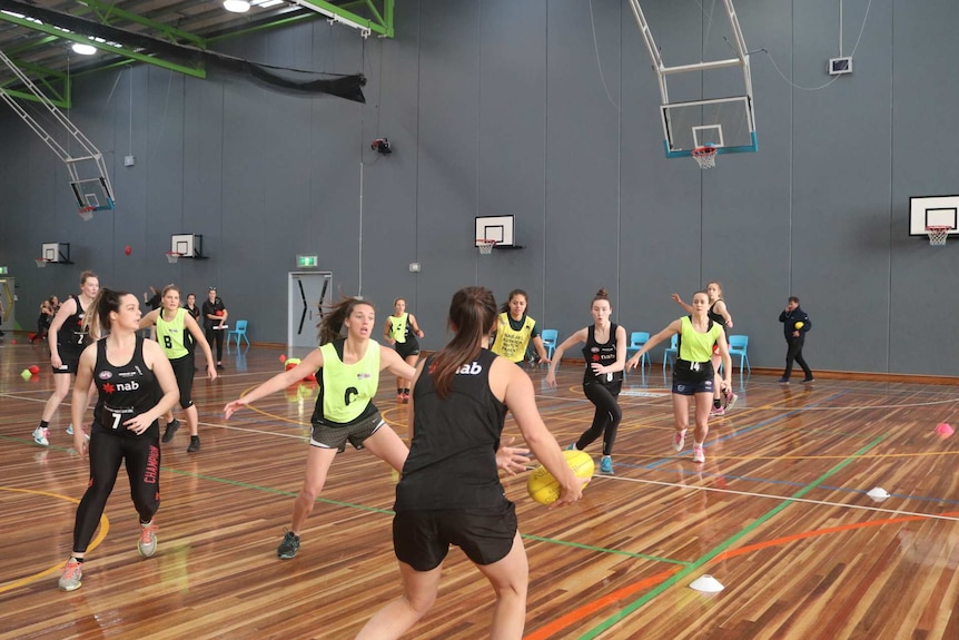 Women take part in AFL talent camp
