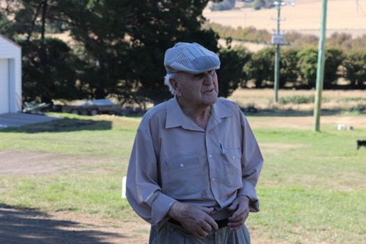 Farmer Richard Bowden at Cluney.