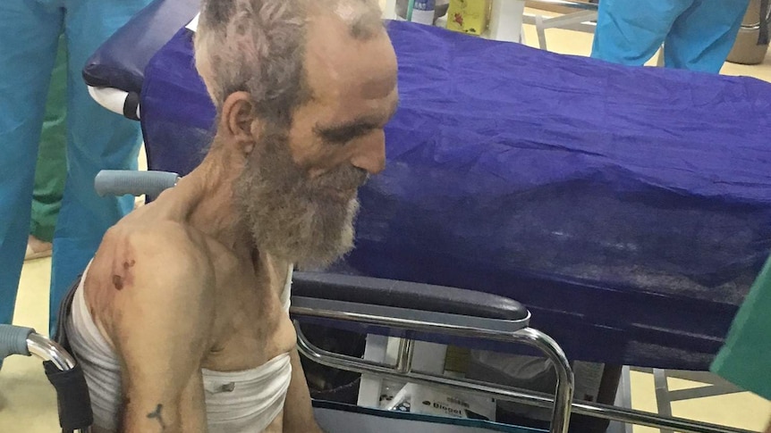 An escaped hostage of Isis, starved and tortured