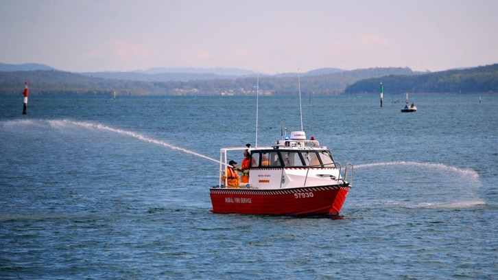 RFS fire boat
