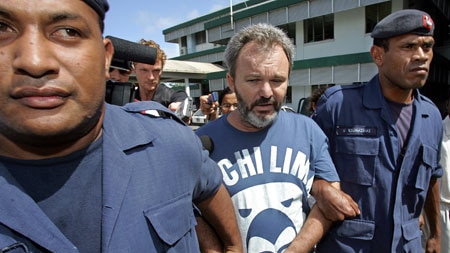 Court: Conman Peter Foster has been remanded in custody in Fiji (file photo).