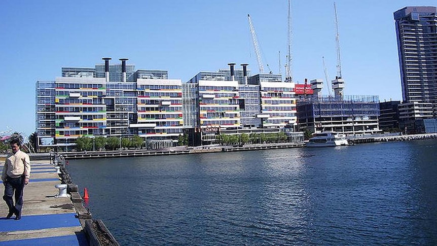 Docklands in Melbourne