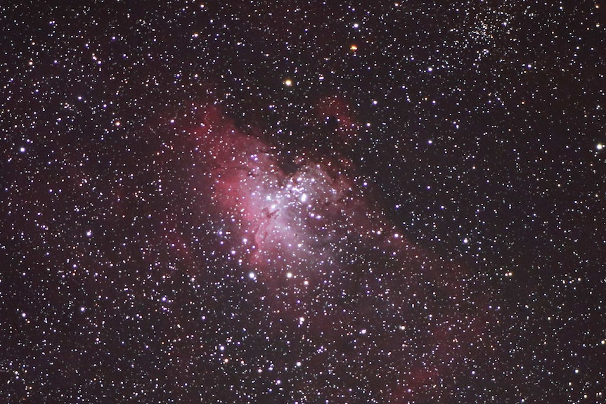 Wide field of Eagle Nebula
