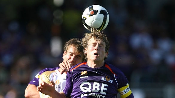 Jamie Coyne... the former Glory skipper has joined Sydney FC on a two-year deal (file photo).