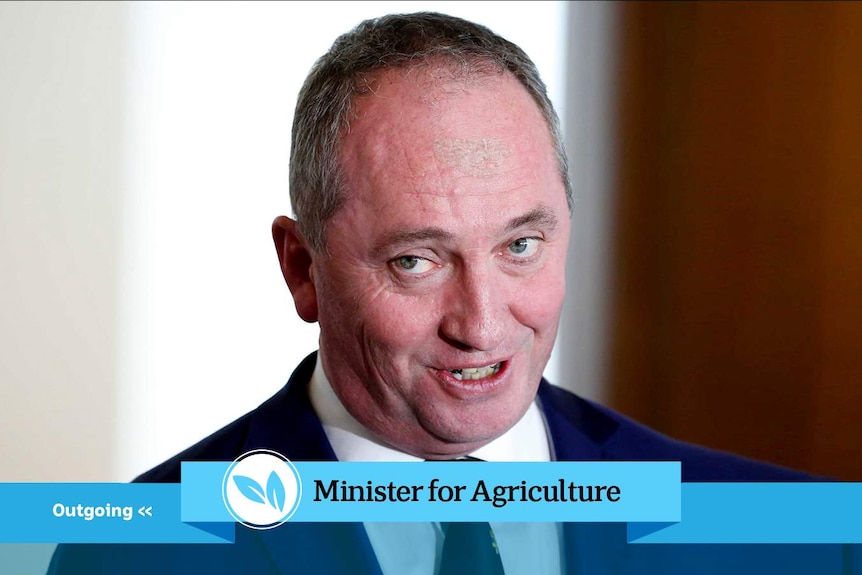 Barnaby Joyce is taking up the portfolios of Infrastructure and Transport.