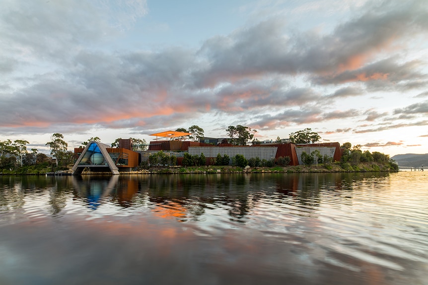 Exterior of Museum of Old and New Art in Hobart