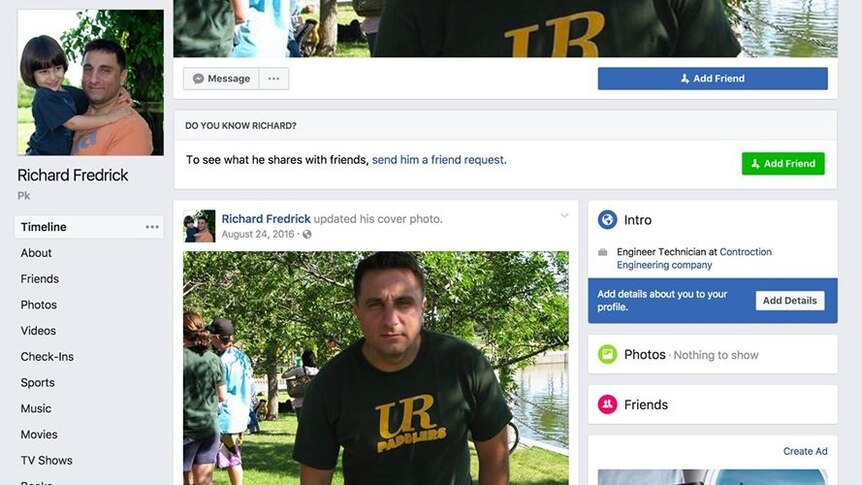 Another fake profile using the pictures of Alec Couros.