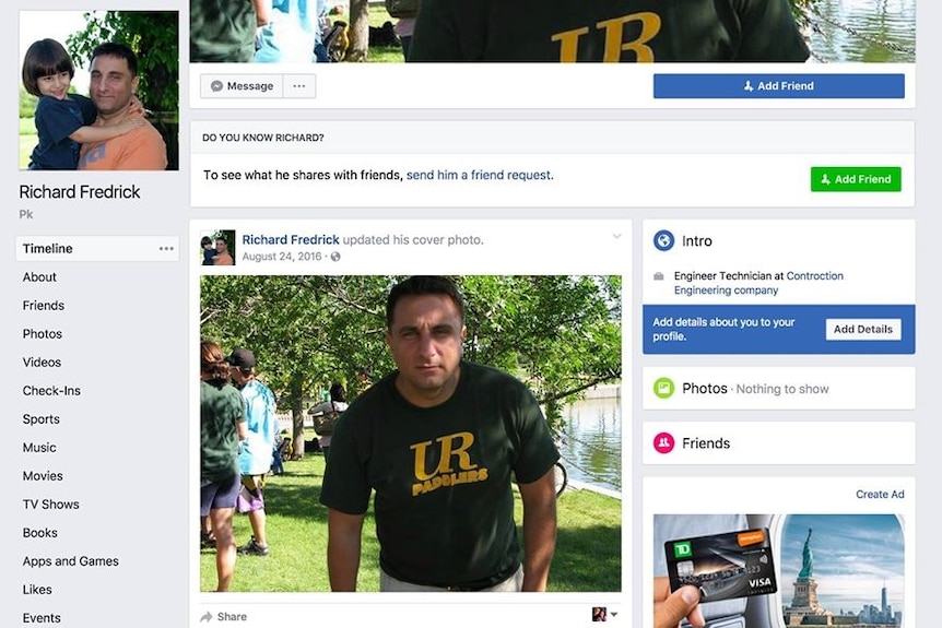 Another fake profile using the pictures of Alec Couros.