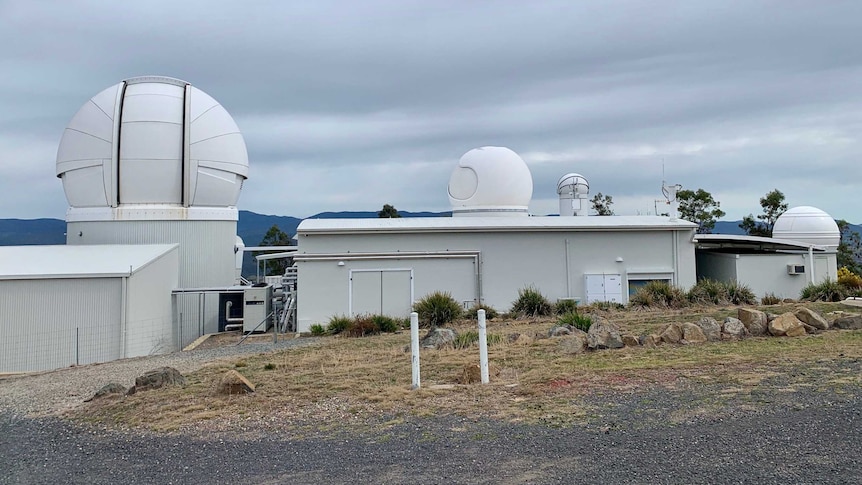 The space research facility on Mount Stromlo.