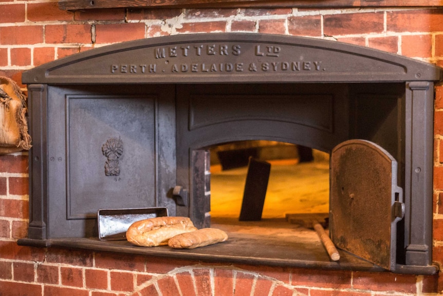 The Metters oven at the bakery museum