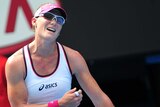 Samantha Stosur lost the opportunity of a big payday by crashing out of the $1.9 million Dubai Open.