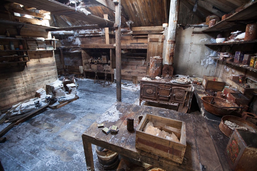 Mawson's Hut interior