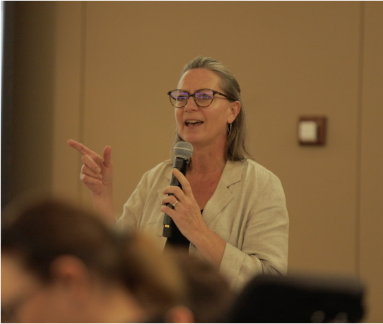Headshot of researcher Michelle Villeneuve. 