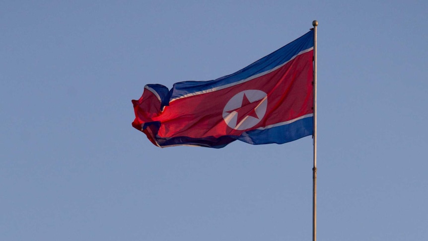 North Korean flag