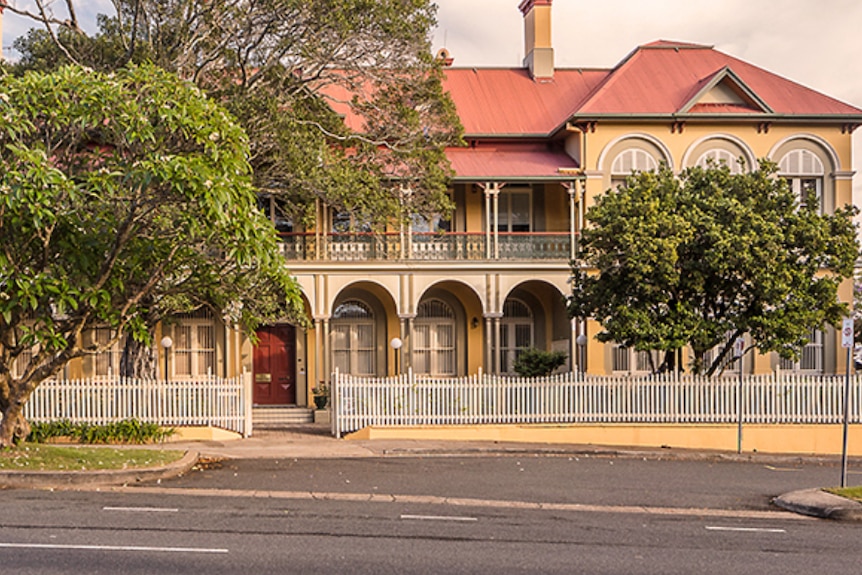 Exterior of school