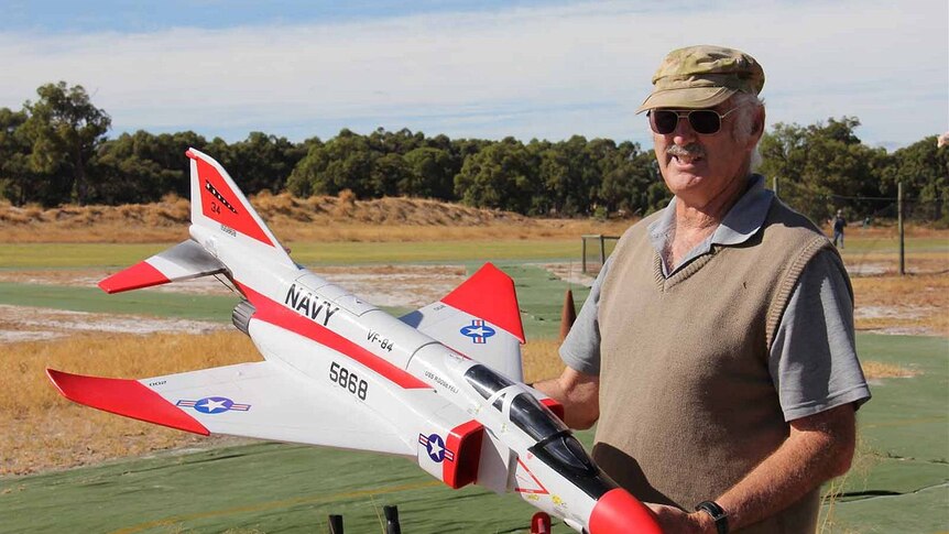Dave McNair with his F4 Phantom