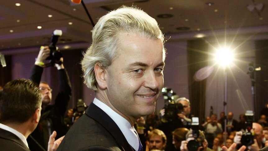 Right-wing Dutch politician Geert Wilders (Reuters: Fabrizio Bensch)