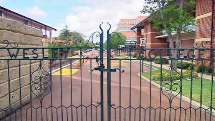 Wesley College gates