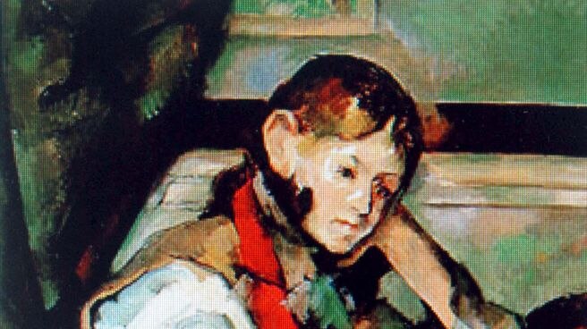The Cezanne painting, The Boy in the Red Vest