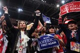 Delegates at the Republican National Convention in Ohio