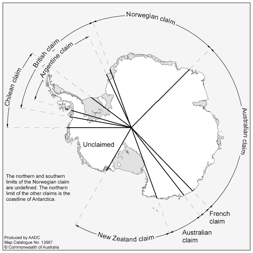 A number of countries have Antarctic territorial claims.