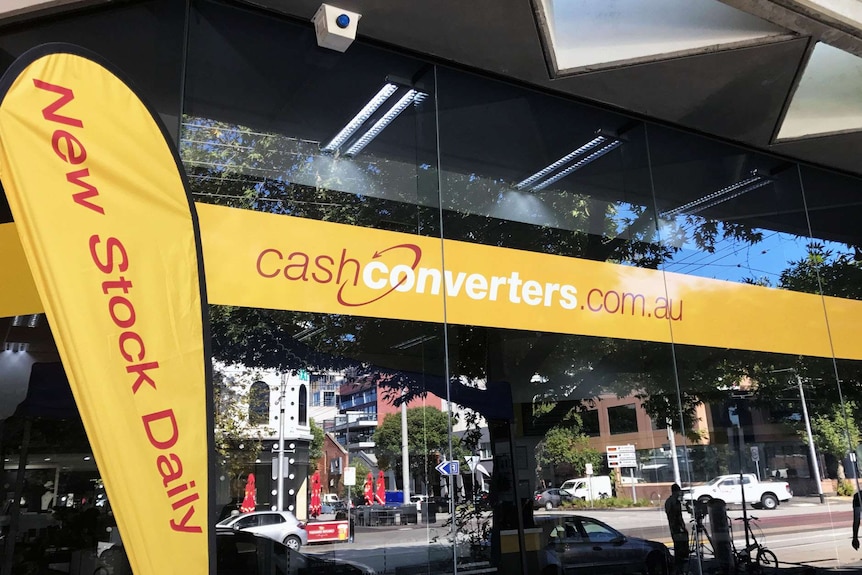 The exterior of a Cash Converters store.