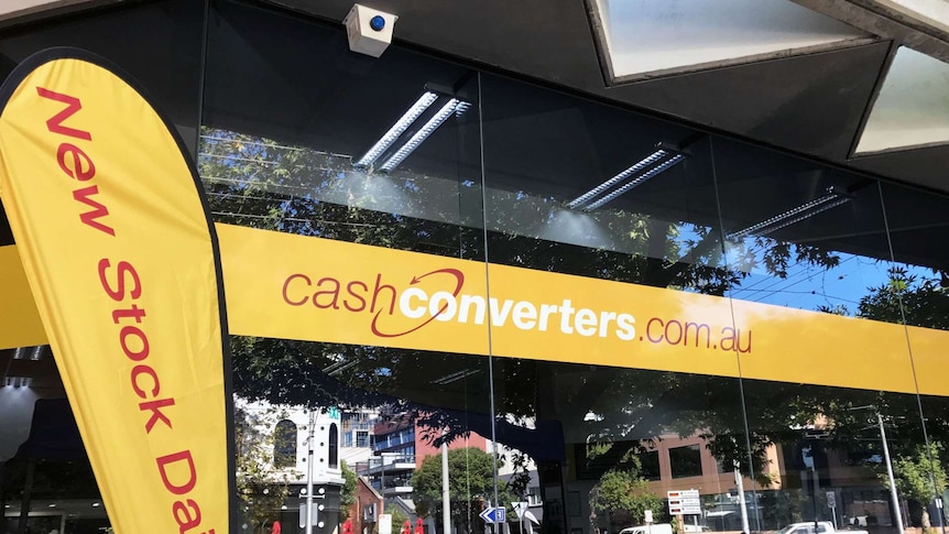 The exterior of a Cash Converters store.