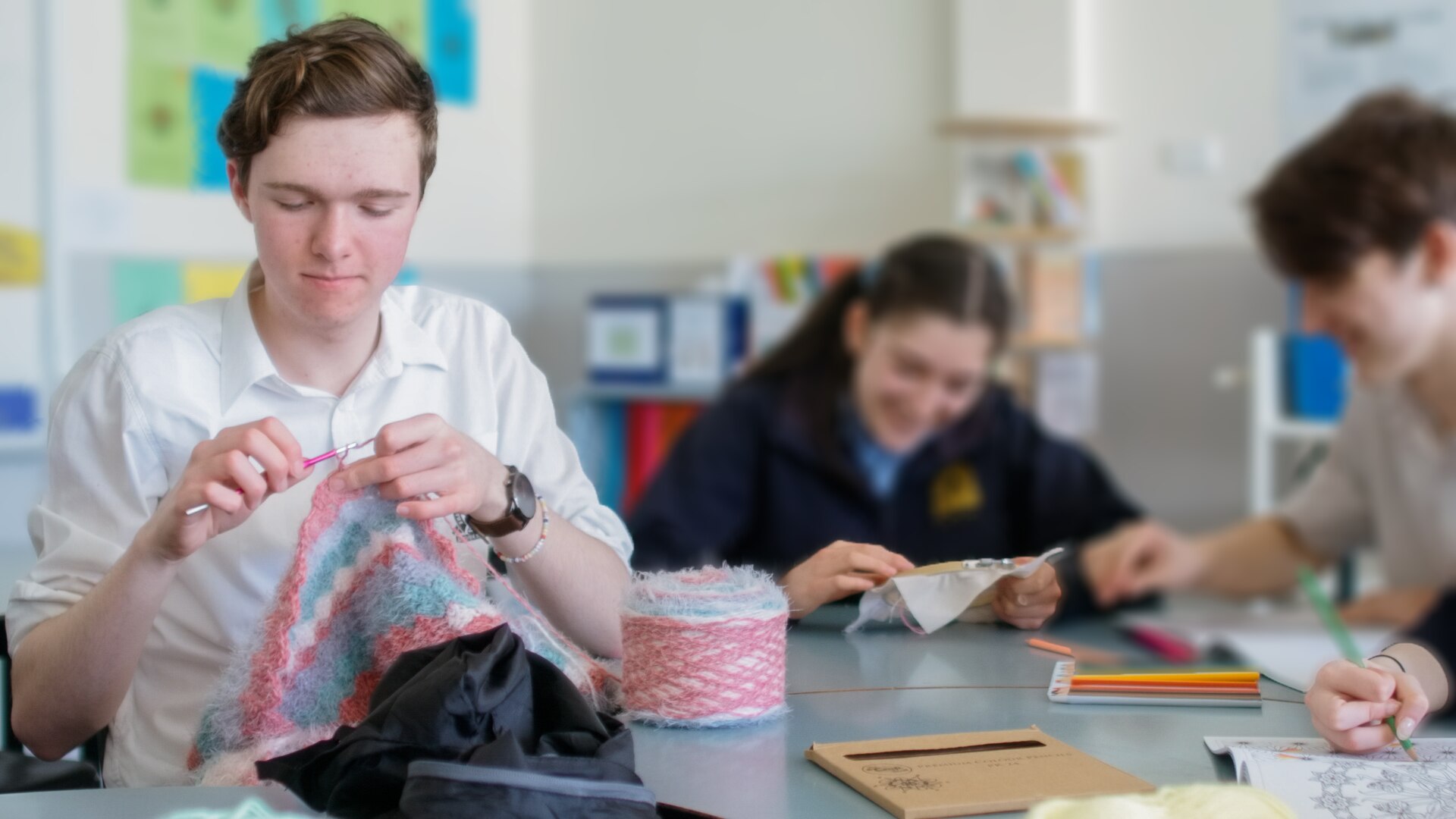 How Jorden started a craft club at his high school ABC Everyday