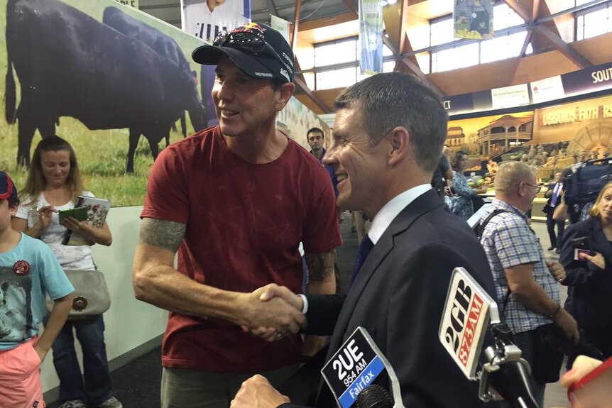 Mike Baird at the Royal Easter Show
