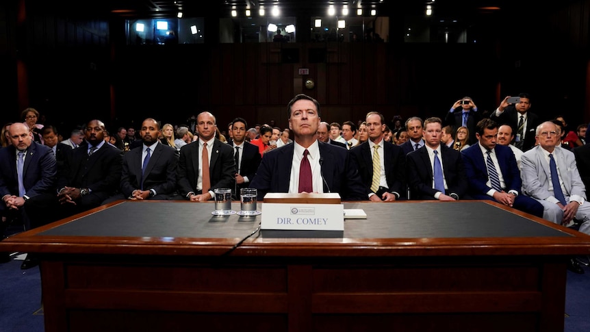 James Comey testifies