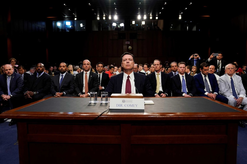 James Comey testifies