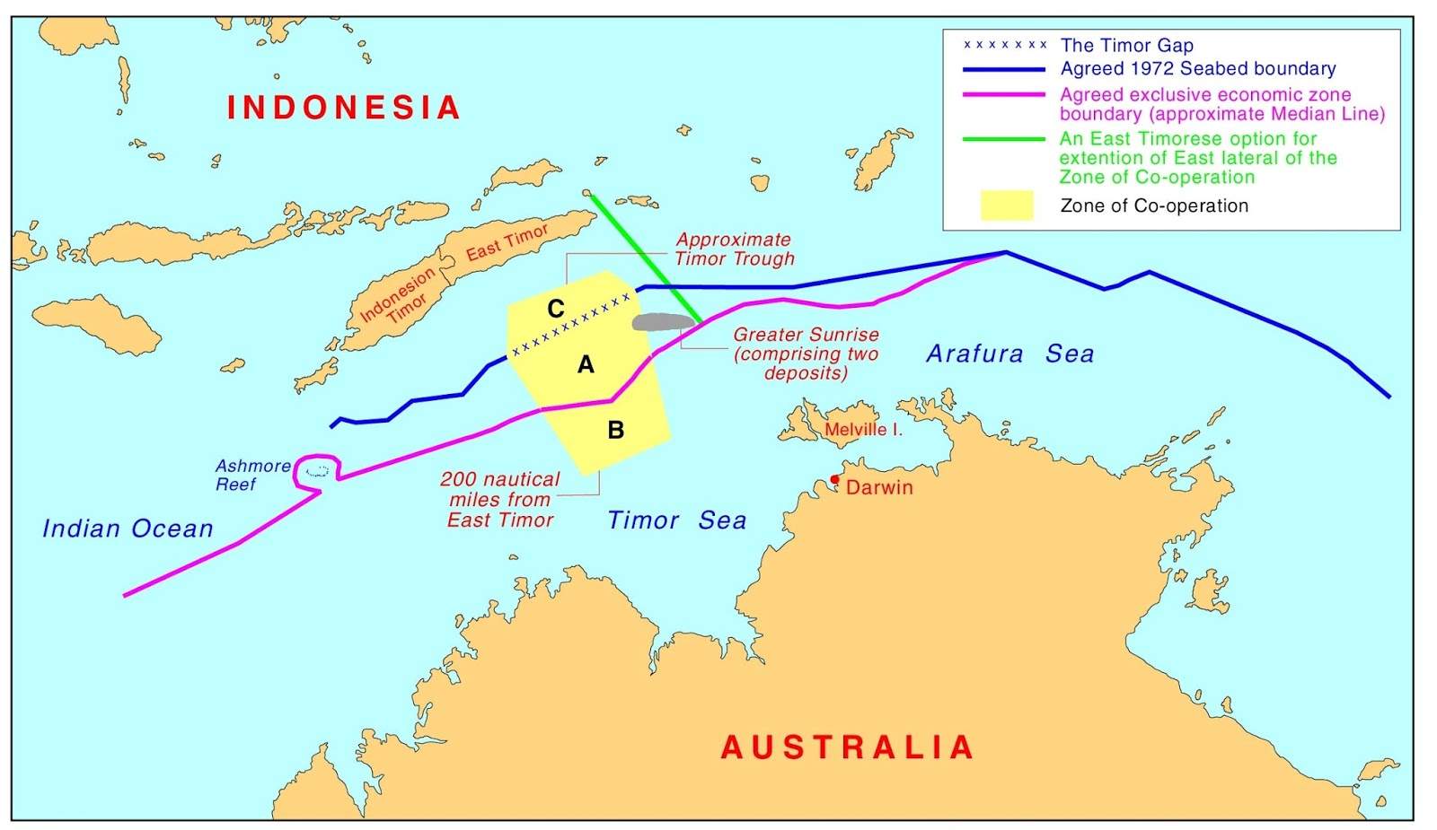 How to carve up the riches of the sea—Australia, Indonesia, and the sea boundaries