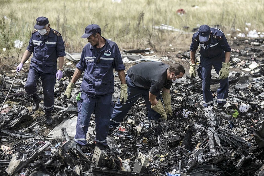 MH17 crash site