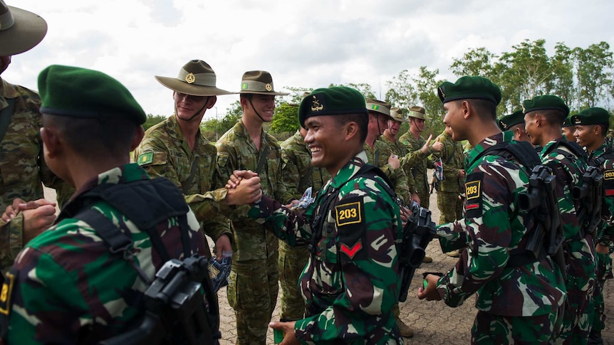Indonesian troops return to Australia