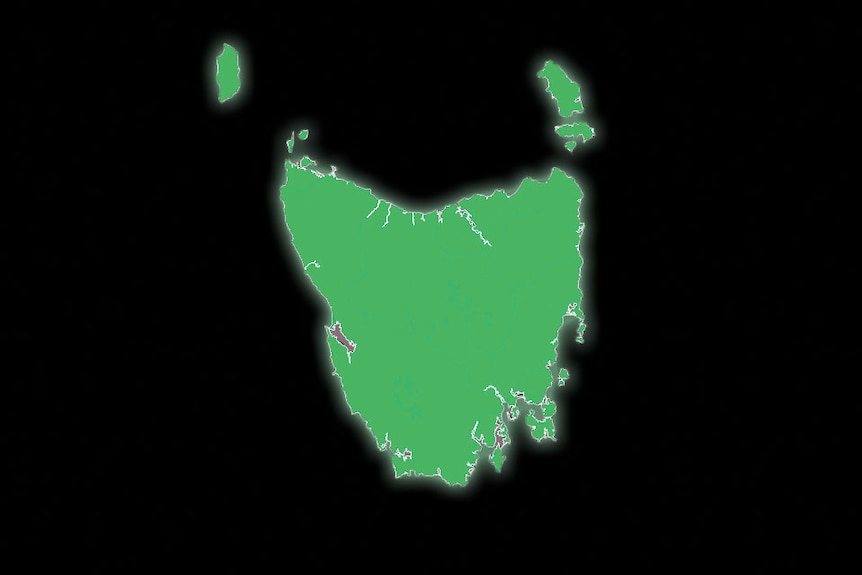 Outline of the state of Tasmania