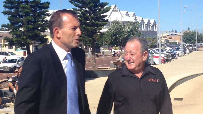 Tony Abbott in Geraldton