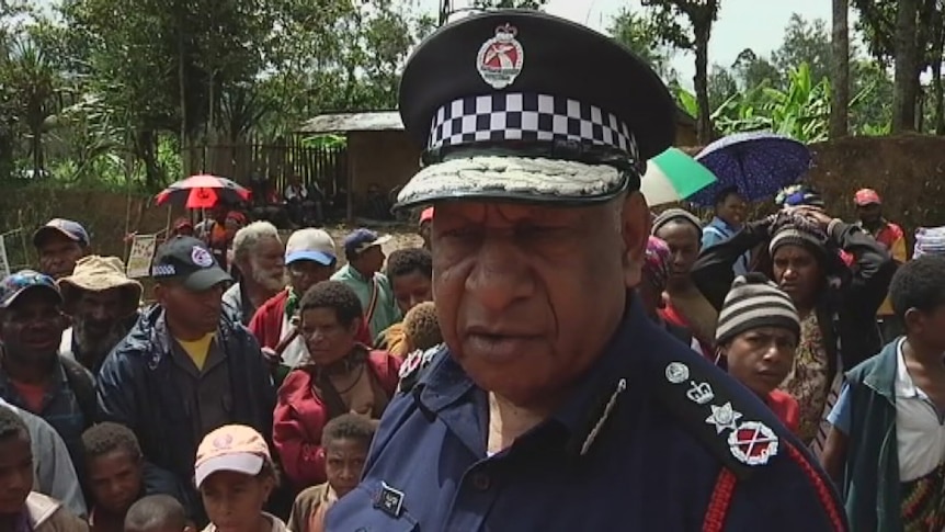 Former PNG Police Commissioner Tom Kulunga